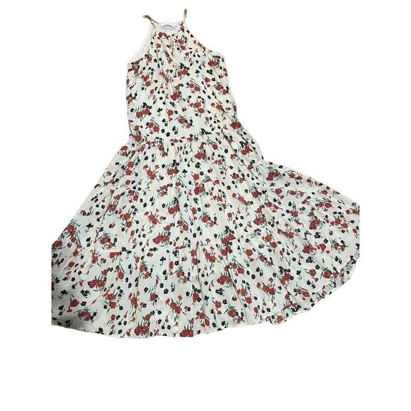 A.L.C. Floral Richards Silk MIDI Dress Sz 2 - Picture 7 of 15